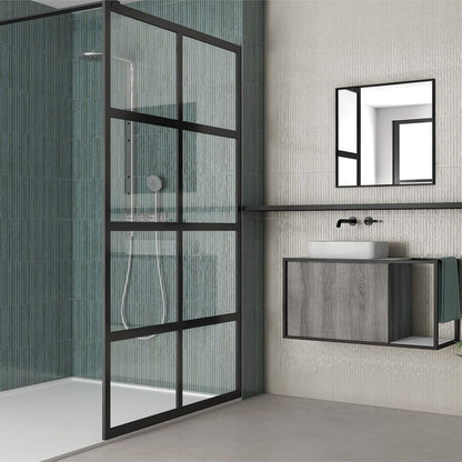 Aymara Teal Blue Patterned Gloss Wall Tiles – 15 x 30cm