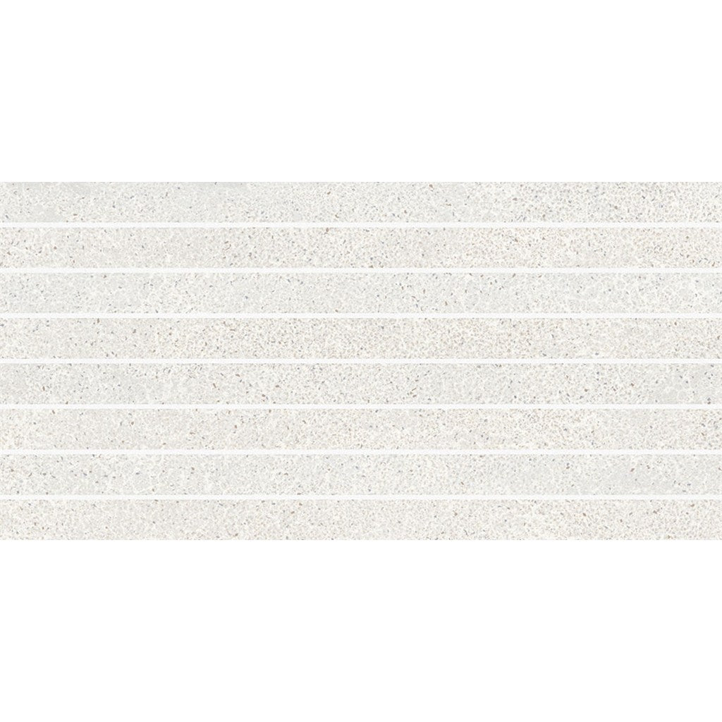 Cut Sample: Aymara Sand Cream Patterned Gloss Wall Tiles – 15 x 30cm