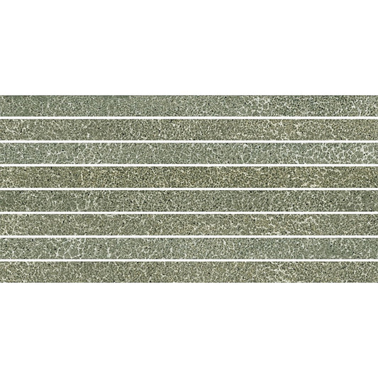 Aymara Sage Green Patterned Gloss Wall Tiles – 15 x 30cm