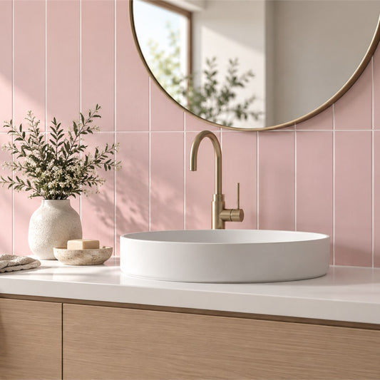Nara Dusty Pink Wall Tiles