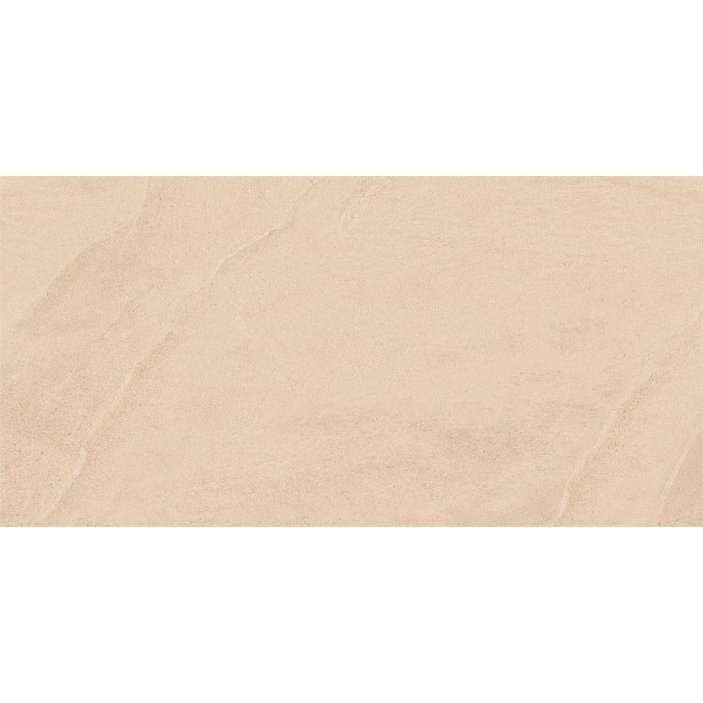 Burlington Sand Large Format Stone Effect Porcelain Tiles
